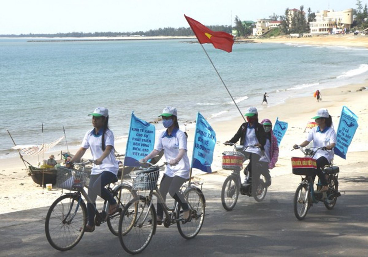 Cộng đồng chung tay bảo vệ tài nguyên biển (22/4/2019)